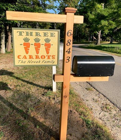 three carrots sign and post.jpg